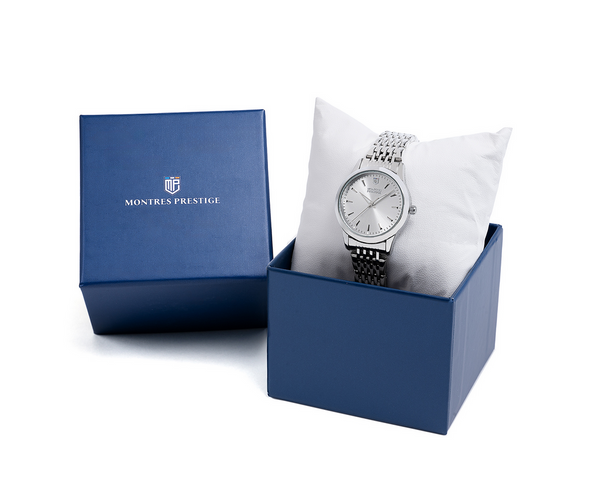 Montres Prestige by Invicta Silver-Tone Ladies Quartz Watch  display picture 2