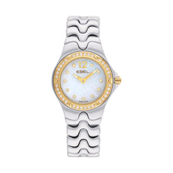 Ebel SportWave 18k Gold Swiss Quartz Watch w/Diamonds and Mother-of-Pearl Dial 1215129