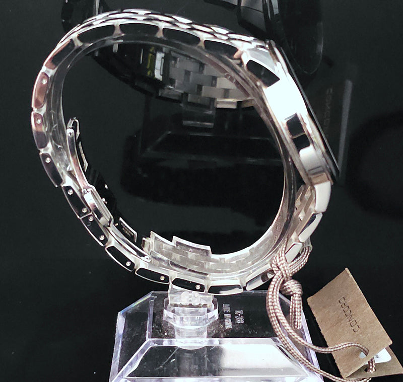 Concord Bennington Men's Swiss Luxury Quartz Watch Blue Dial Stainless 0320410