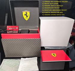 FERARRI Watch Box New and Complete! Factory Sealed