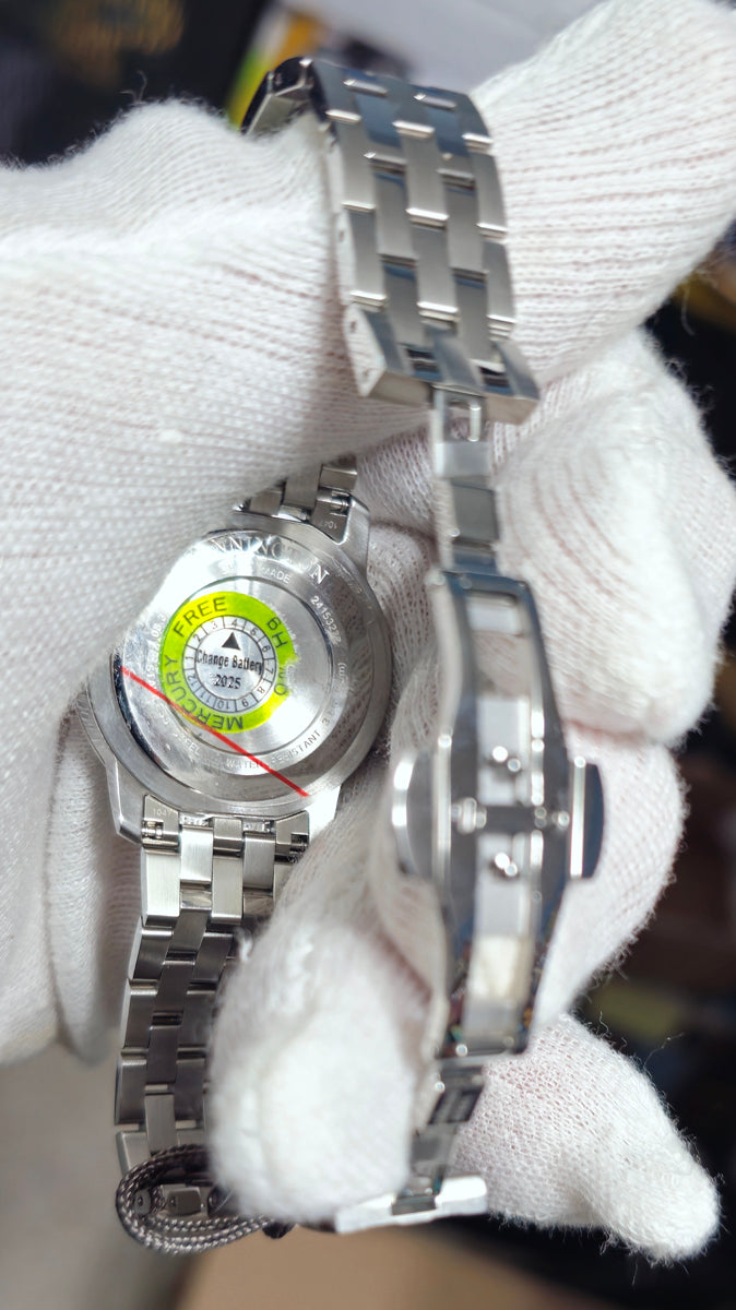 Concord Bennington Ladies Swiss Luxury Quartz Watch Blue Dial 316LStainles Steel