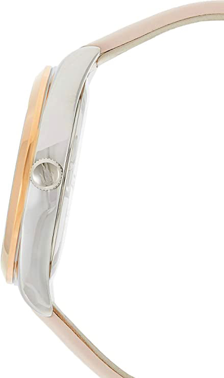 Lacoste Ladies Parisienne Quartz Watch Silver Dial, Case & Gator Logo Pink Band 2001098