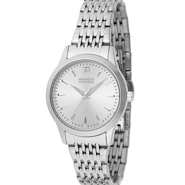 Montres Prestige by Invicta Silver-Tone Ladies Quartz Watch  display picture 1