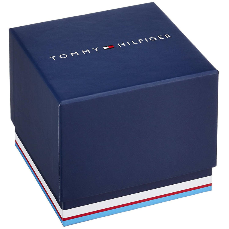 Tommy Hilfiger Ladies Ultra Slim Quartz Watch Polished Silver Case & Milanese Bracelet 1781690